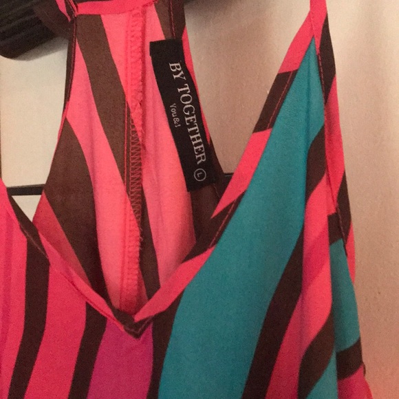 Striped Maxi Dress - Picture 2 of 3